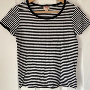 Mossimo supply co striped shirt size XXS
